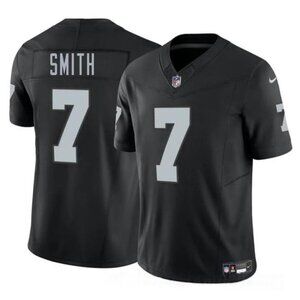 Mens Youths Womens Geno Smith Black Vapor Stitched Jersey